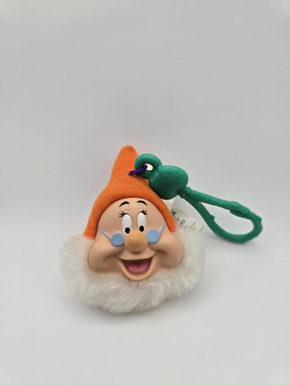 McDonald's doc Snow White seven dwarfs keychain toy figure Disney Vintage